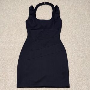Elegant Black Sleeveless Dress